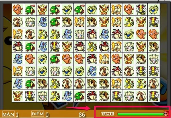 game pikachu - Pikachu - Kết nối