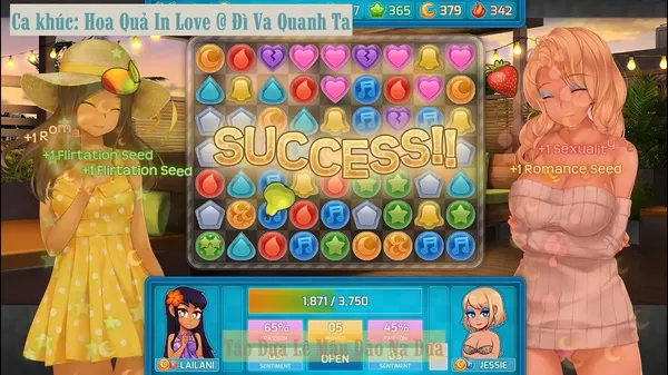 game tình yêu - HuniePop