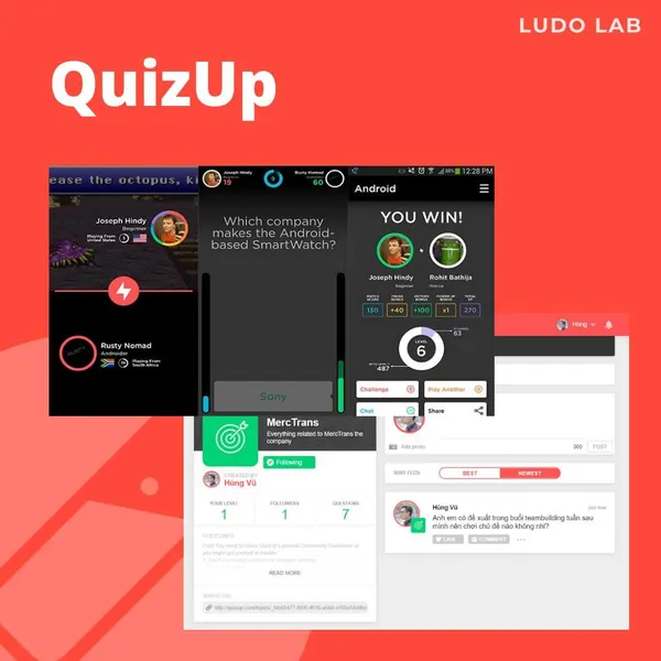 game trắc nghiệm - QuizUp