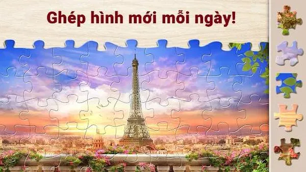 game trí tuệ - Ghép hình (Jigsaw puzzles)