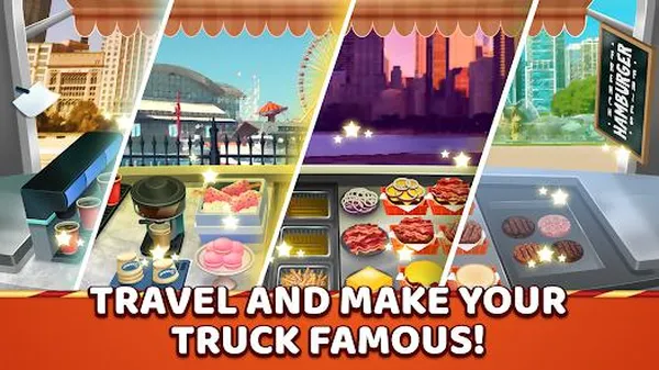 game làm bánh - Food Truck Chef